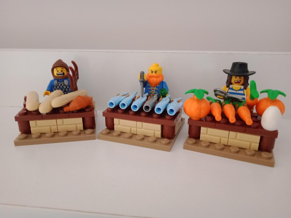 Lego Market Stalls
