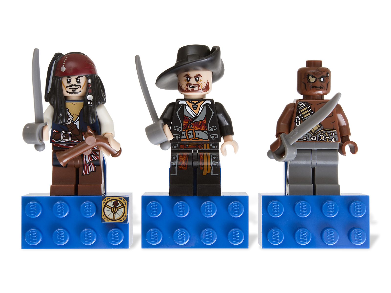 Lego Pirates of the Caribbean Magnet Set