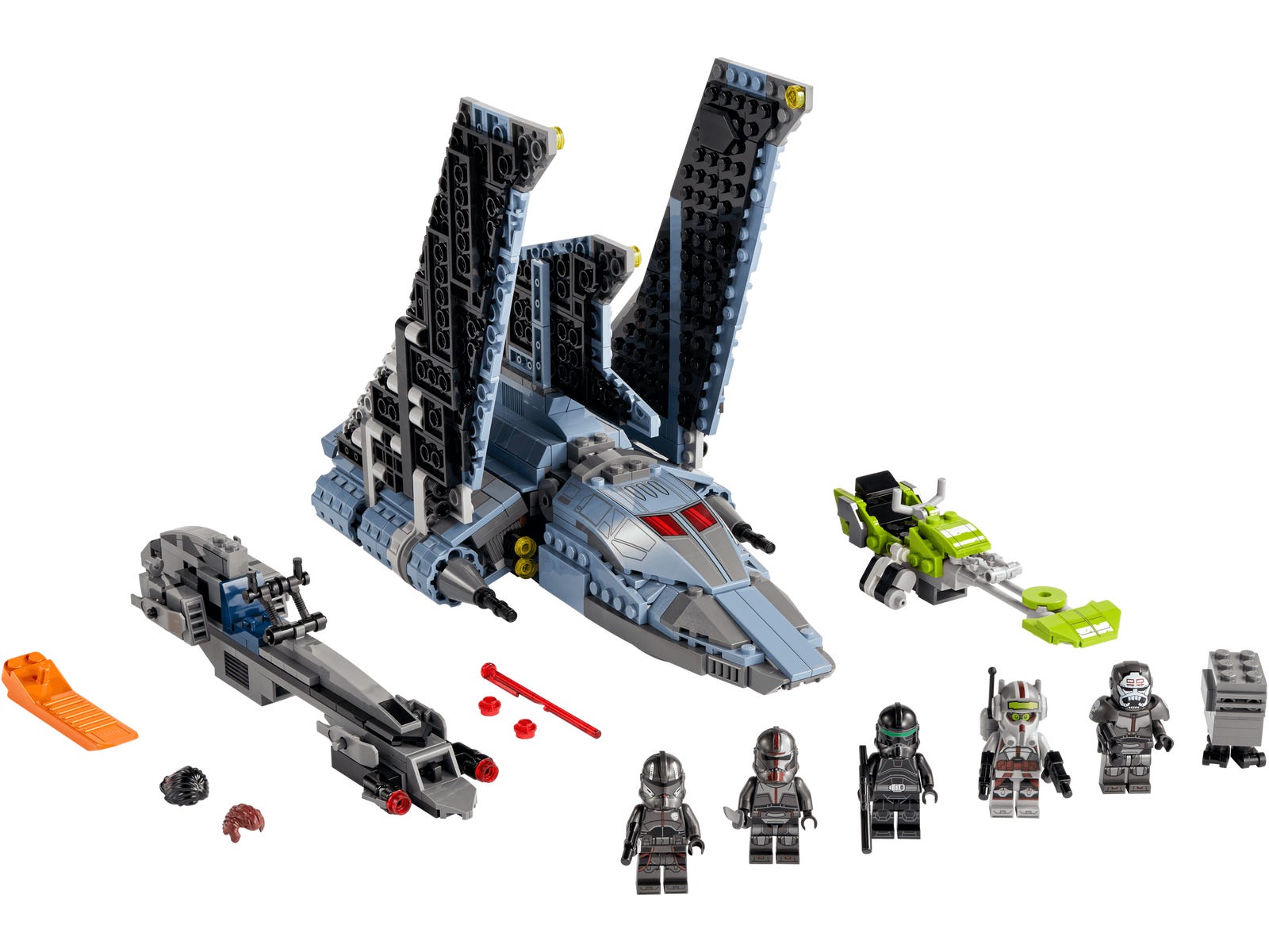 Lego The Bad Batch Attack Shuttle