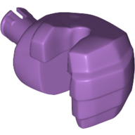 Lego Hand Hulk - Left / Medium Lavender