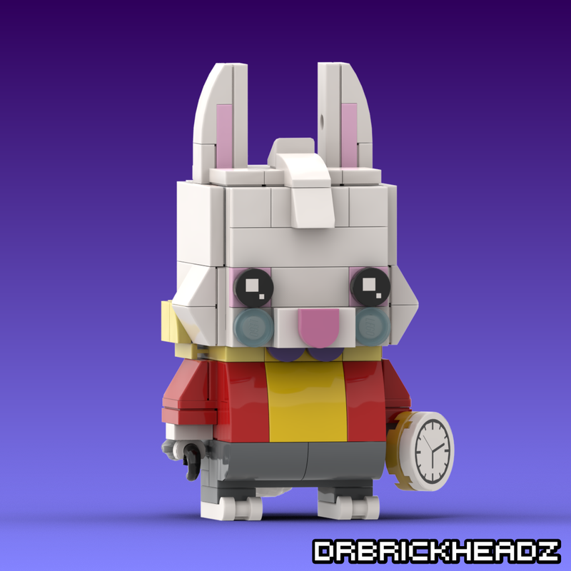 Lego White Rabbit (Alice in Wonderland) Brickheadz