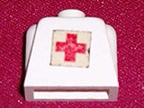 Lego Torso Legoland with Red Cross Pattern (Sticker)