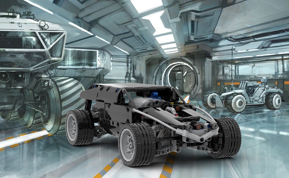 Lego 4 WD Rat truck