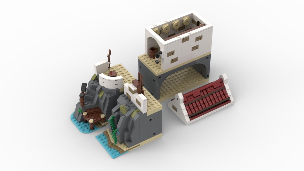 Lego Gouverneursinsel: Lagerhaus-Erweiterung