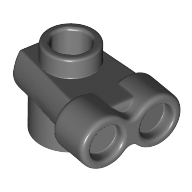 Lego Equipment Binoculars with Stud on Top / Dark Bluish Gray