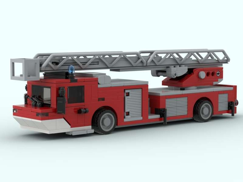 Lego Feuerwehr , Leiterwagen , Magirus-DEUTZ