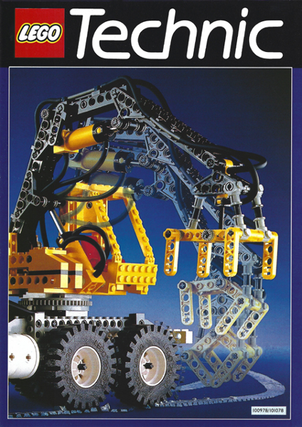 Lego 1992 Medium Technic European Foldout (100978/101078 EU-III (UK/F/B/NL))