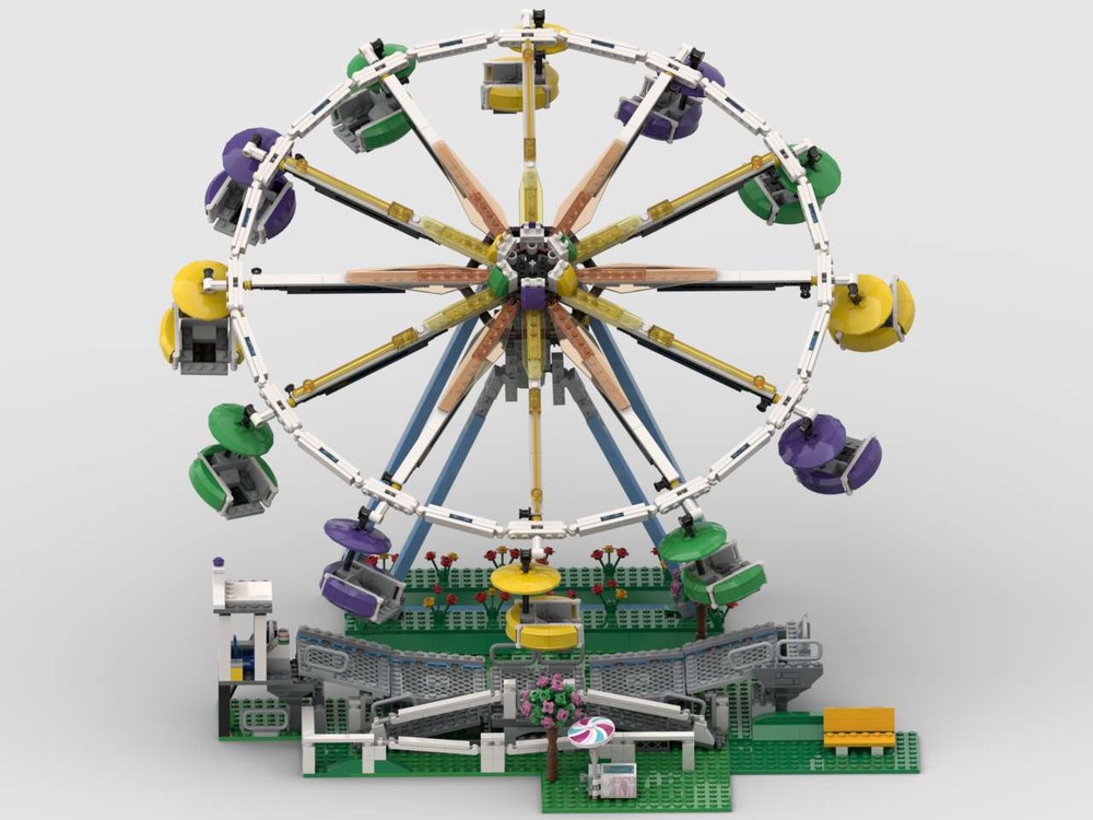 Lego Paratrooper Ride - Alt build of 10247