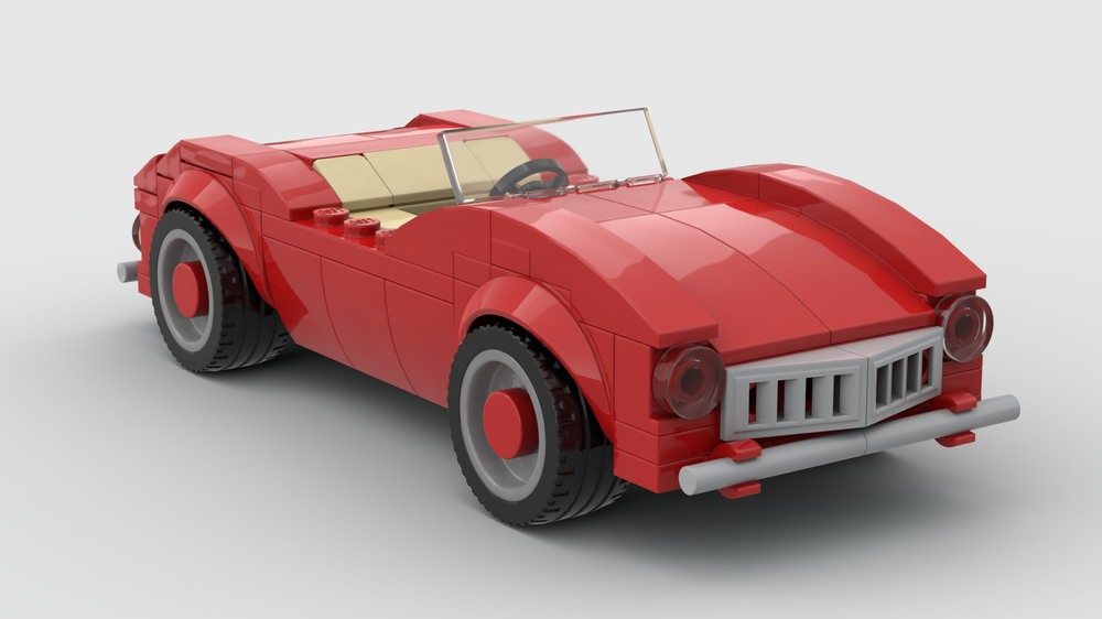 Lego Red Roadster