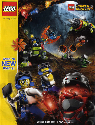 Lego 2009 Shop at Home - Spring (Power Miners Cover) (U-6599)