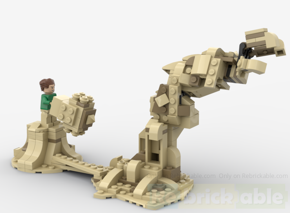 Lego Sandman's sand-hand