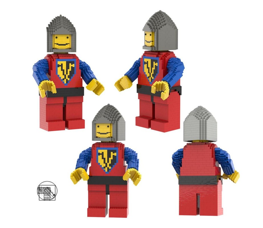 Lego Maxi Figure classic Crusaider Axe