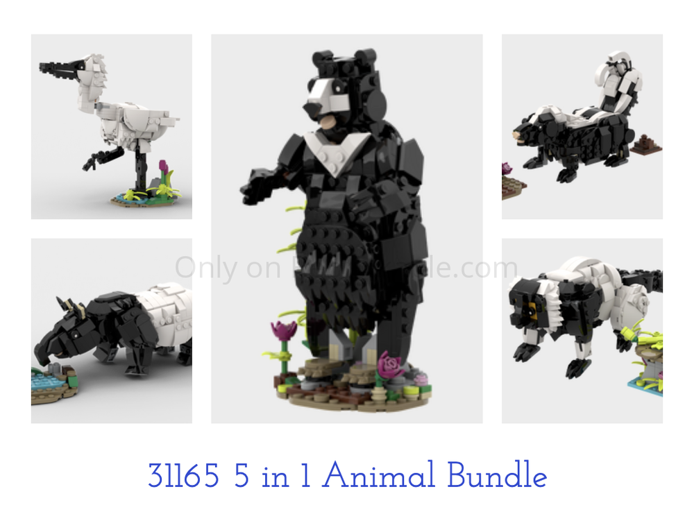 Lego 31165 5 in 1 Animal Bundle