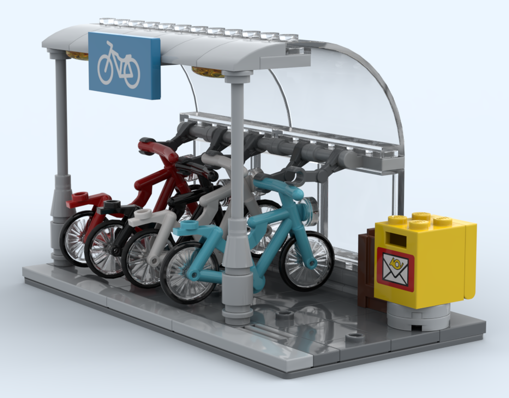 Lego Bicycle Stand
