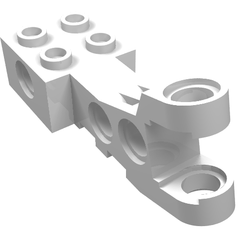 Lego Technic Motorcycle Pivot / White