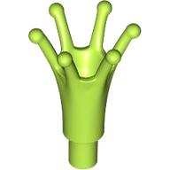 Lego Headwear Accessory Crown Long with Bar / Lime