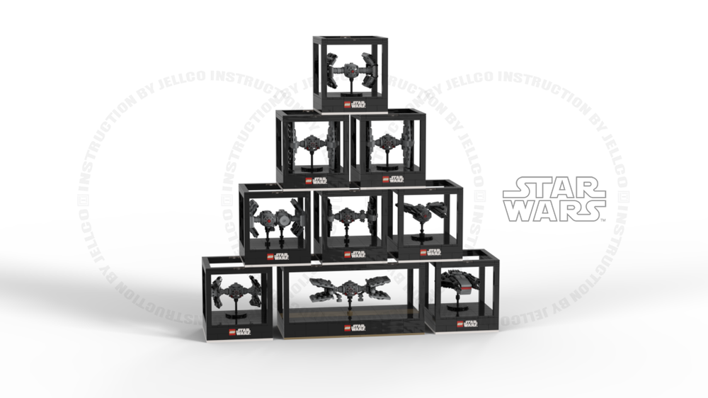 Lego SW Micro T.I.E fighters Desktop Cube Series : ALL