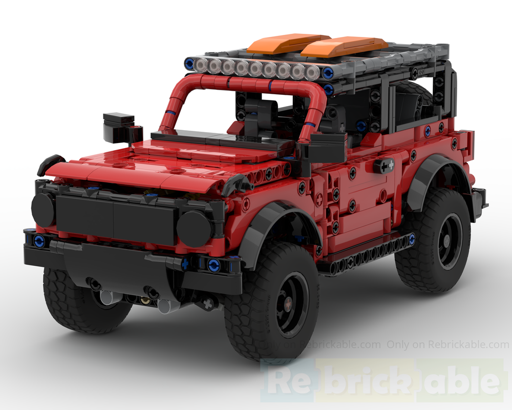 Lego 42213 Steering + Gearbox Mod