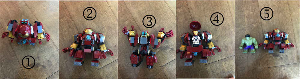 Lego Hulk-buster (Minibuster