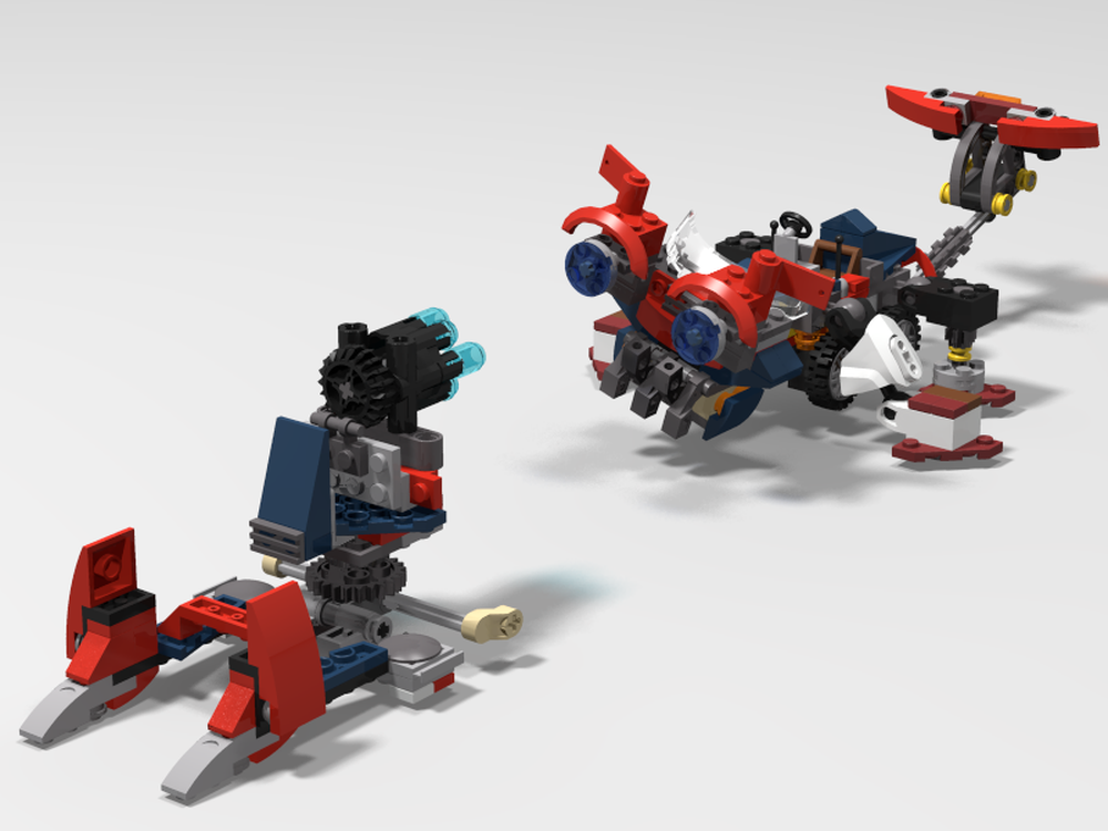 Lego 76077 - LOLA Cat Mech