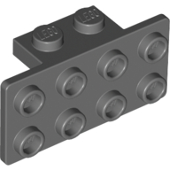 Lego Bracket 1 x 2 - 2 x 4 / Dark Bluish Gray