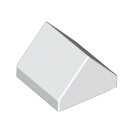 Lego Brick Sloped Double 45° 1 x 1