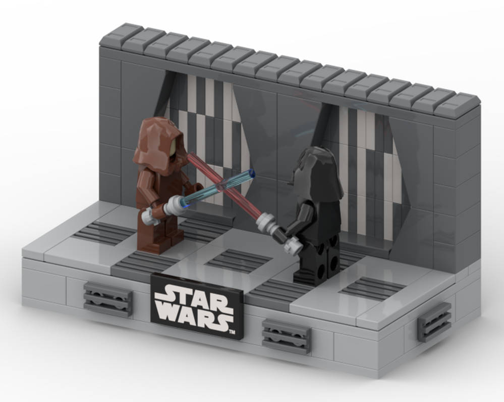 Lego Obi-Wan Vs Vader