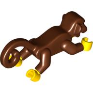 Lego Animal, Monkey [Complete Assembly] / Reddish Brown