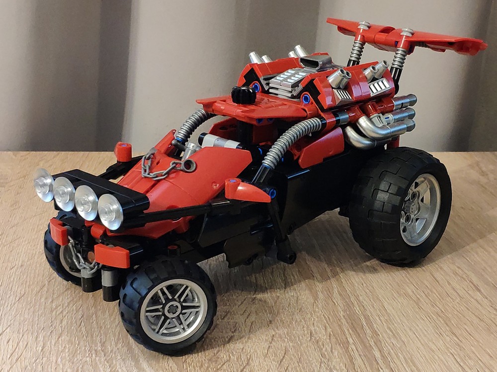 Lego Red Buggy