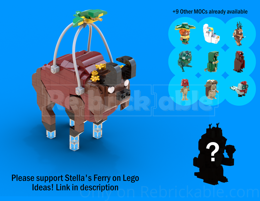 Lego Spiritfarer: Bruce and Mickey
