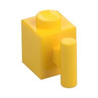 Lego Brick Special 1 x 1 with Handle / Yellow
