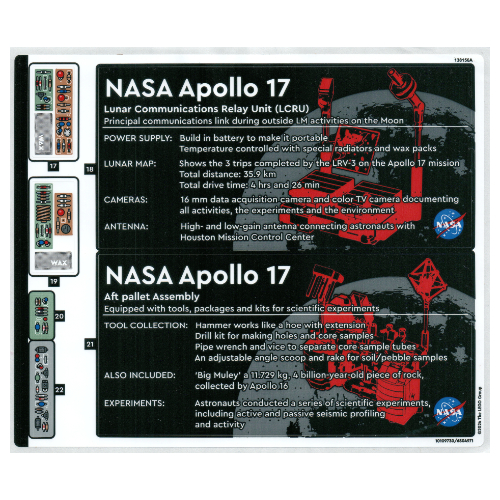 Lego Sticker Sheet 2 for Set 42182-1 / [No Color/Any Color]