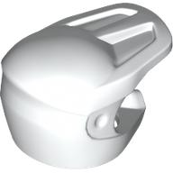 Lego Helmet Dirt Bike / White