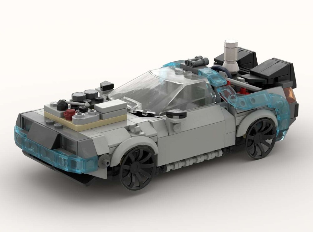 Lego Delorean time machine 1885 version