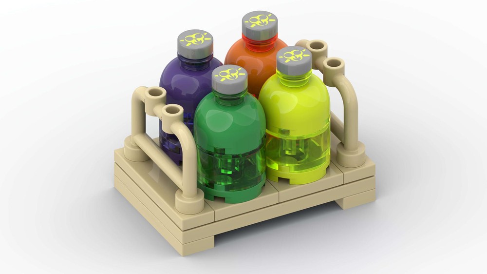Lego cargo pallet (toxic chemicals)