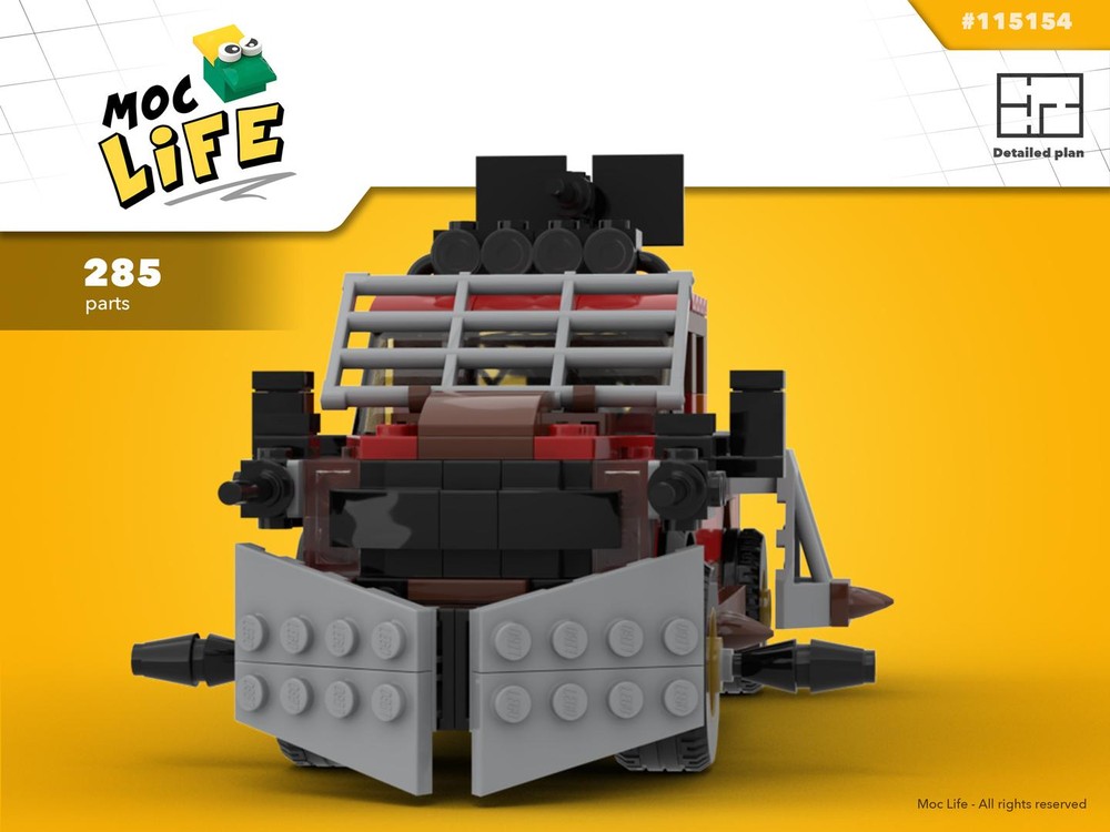 Lego Post apocalyptic pick up