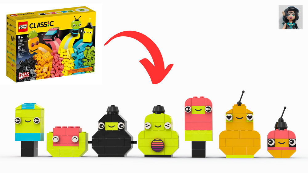 Lego 11027 Funny foods