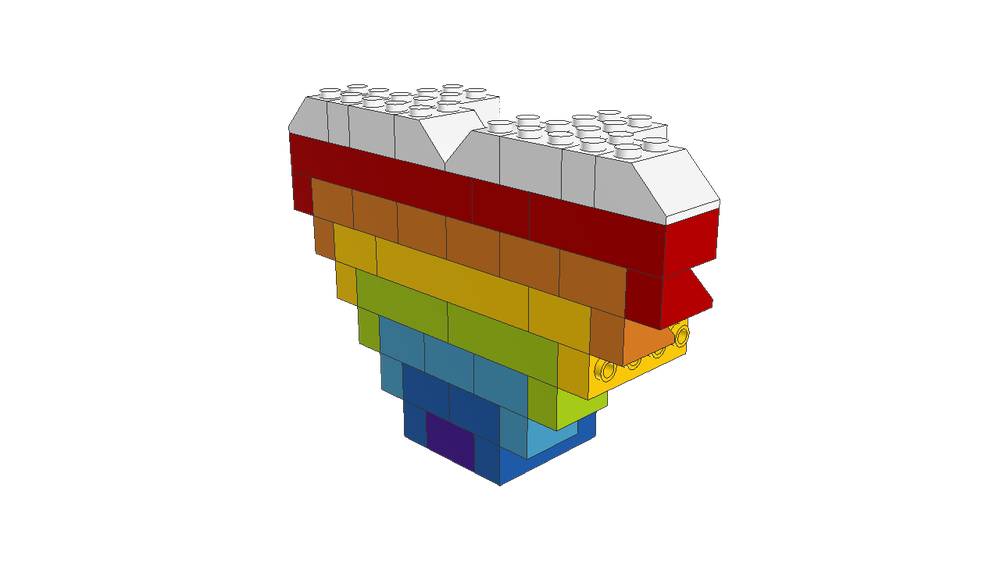 Lego 10696 Rainbow Heart