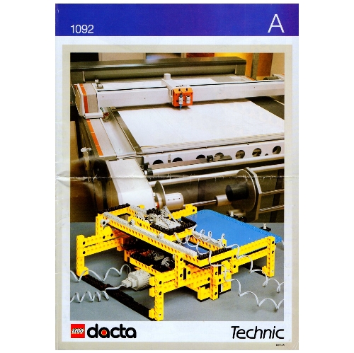 Lego Activity Booklet A - Plotter - Set 1092 / [No Color/Any Color]