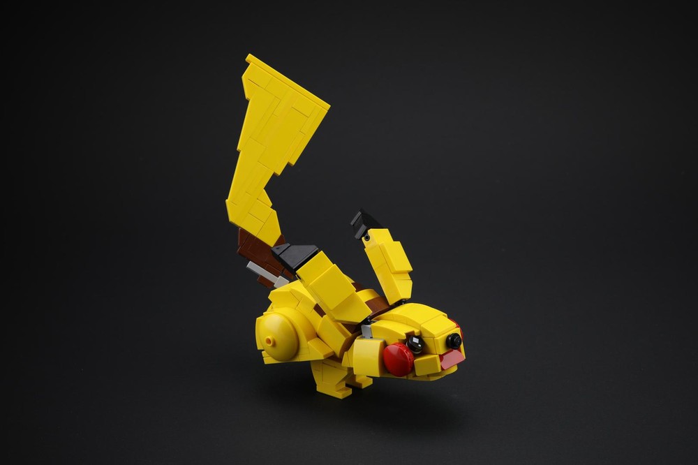 Lego Running Pikachu