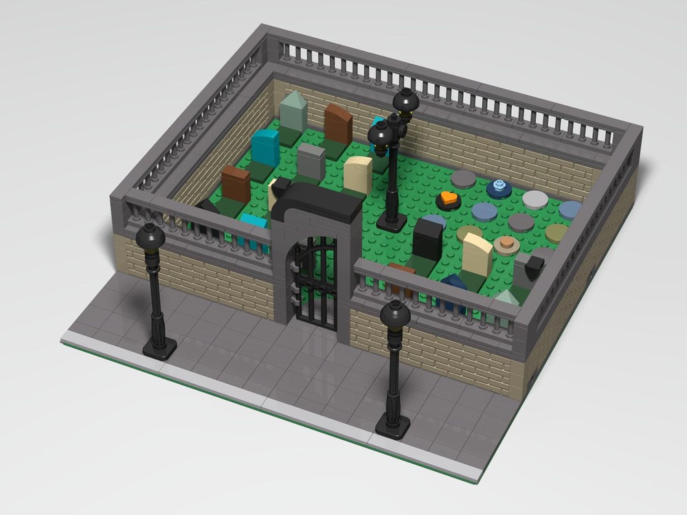 Lego Little Cemetery
