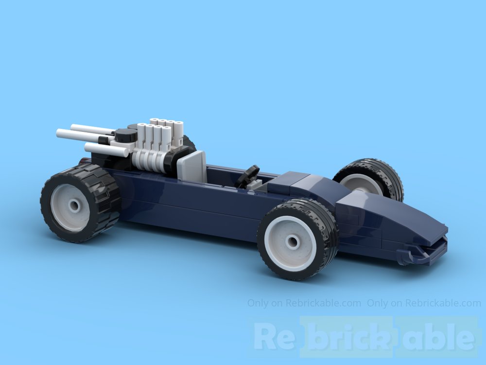 Lego Lauren, dark blue version