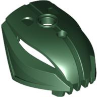 Lego Large Figure Head Rahkshi / Dark Green