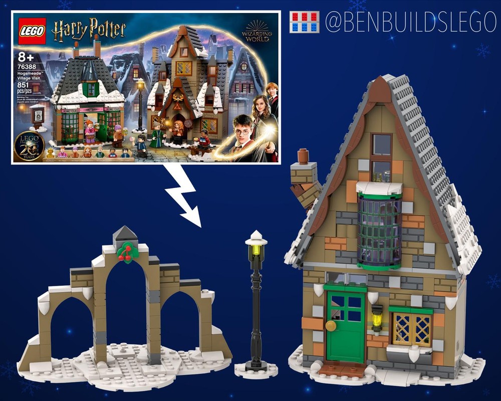 Lego Hogsmeade Village expansion