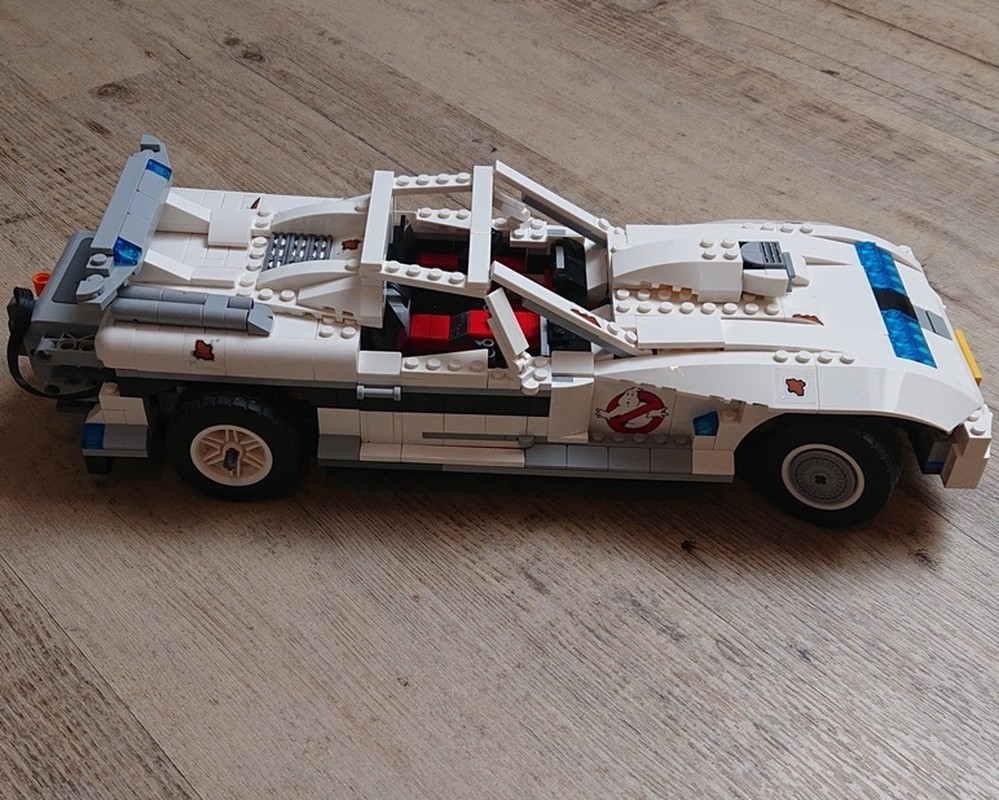 Lego Ecto-1 race evolution