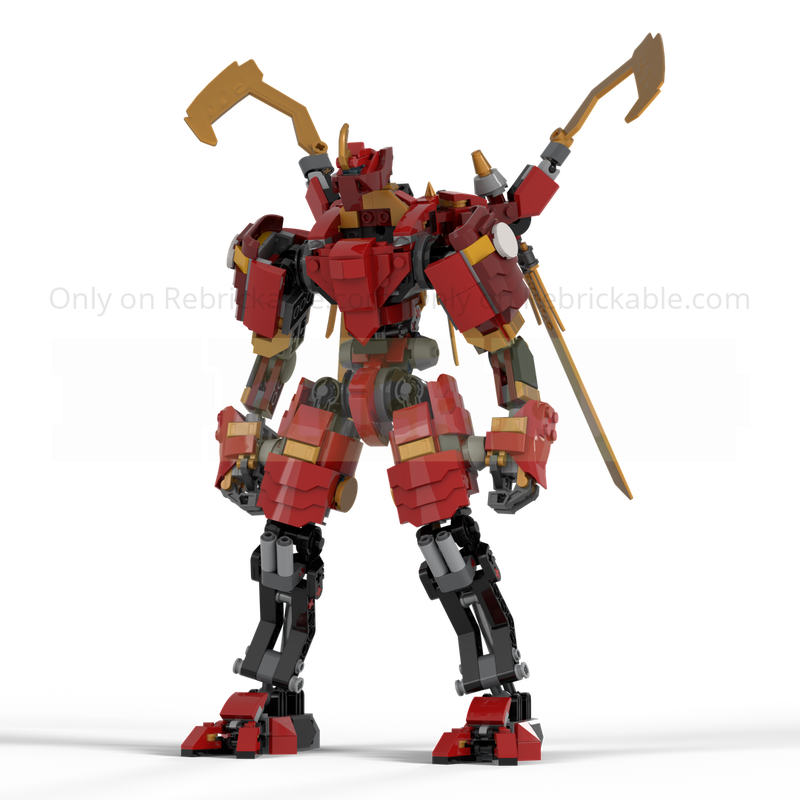 Lego Ninja Climber Mech Rebuild