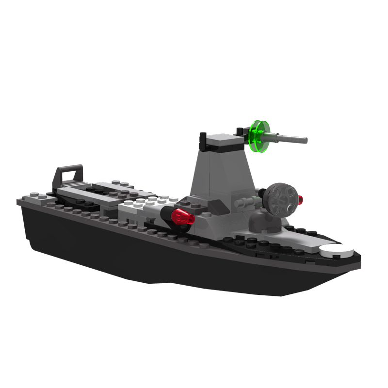 Lego Floating Warship