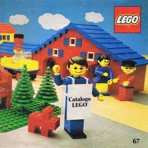 Lego 1977 Medium Italian Foldout 67 (98762-I)
