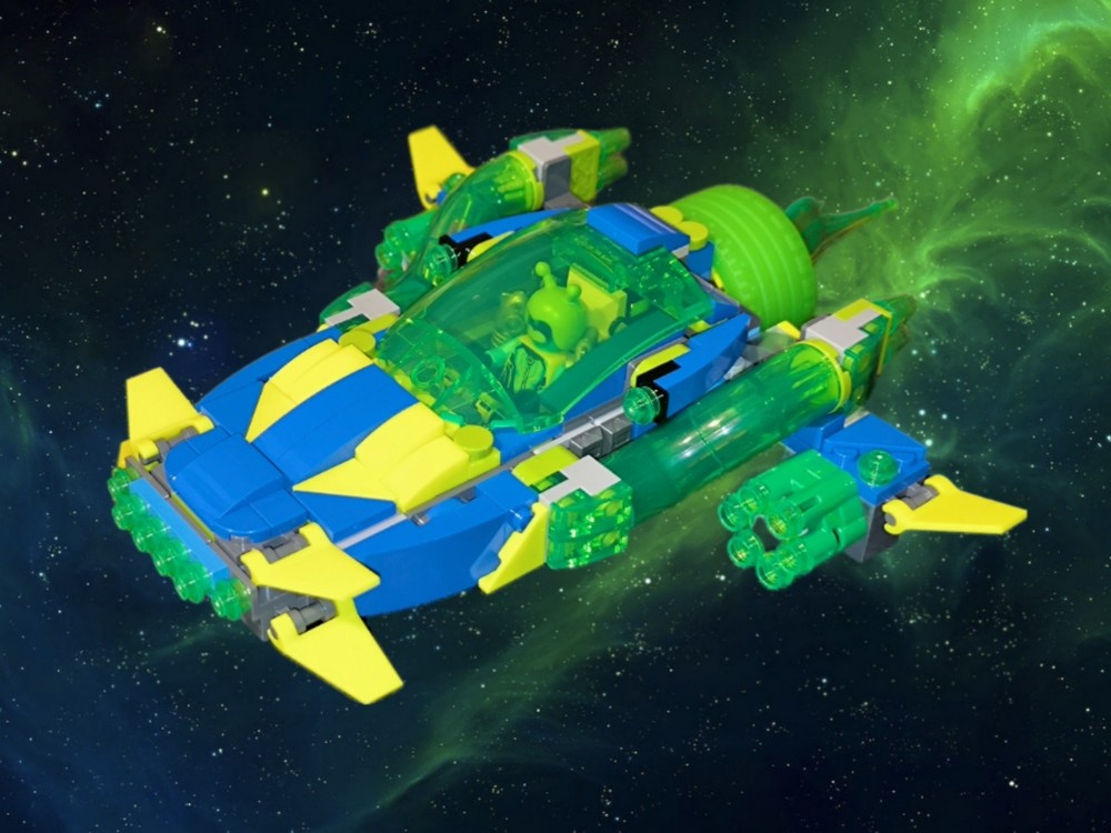 Lego 71491 Alien Interceptor Spaceship