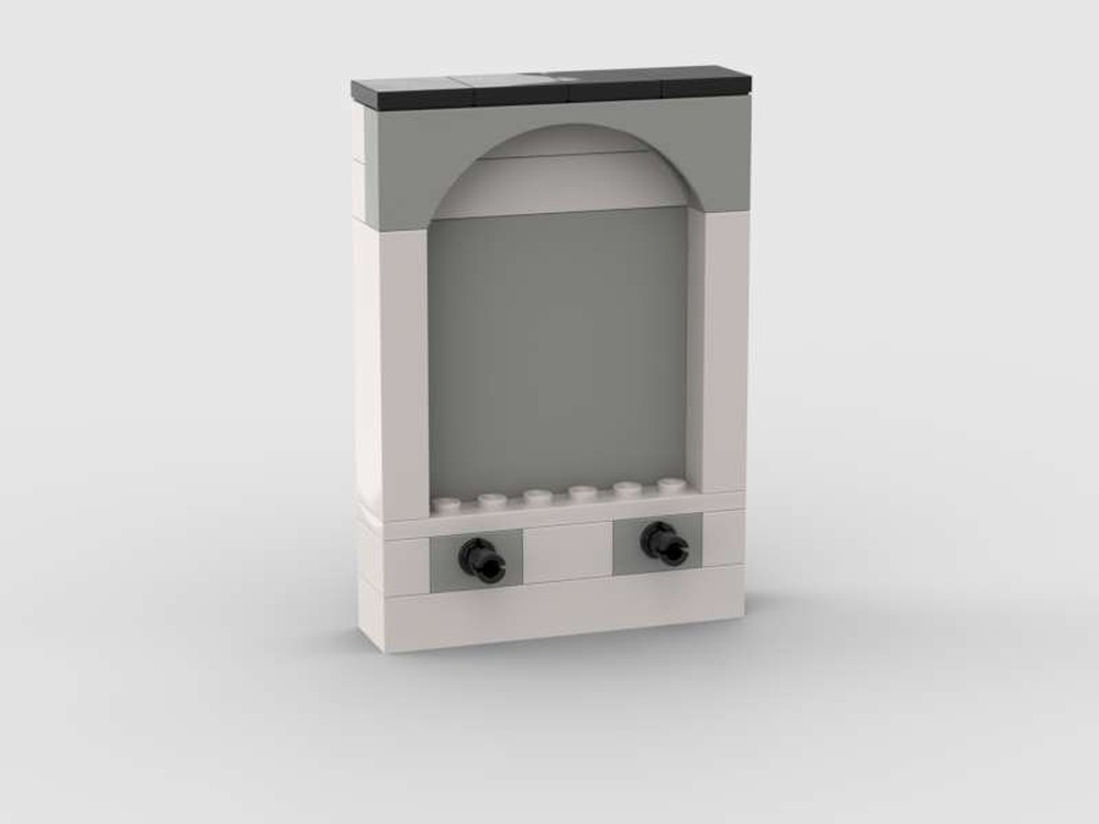 Lego mur wall 8 stud long